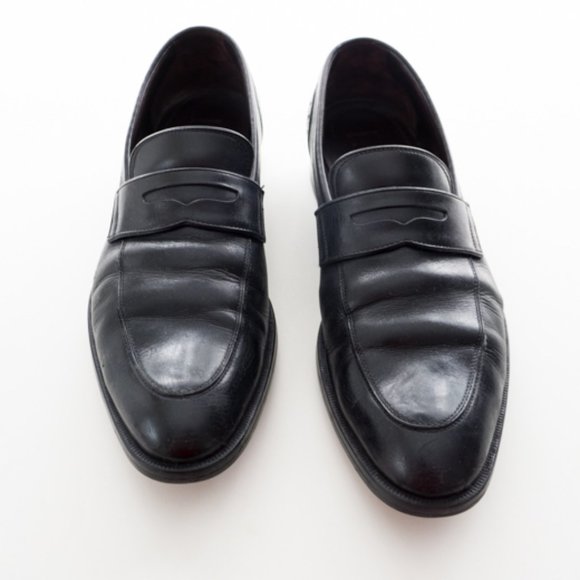 Ermenegildo Zegna Men\'s Loafers Black 8 Leather main image 4
